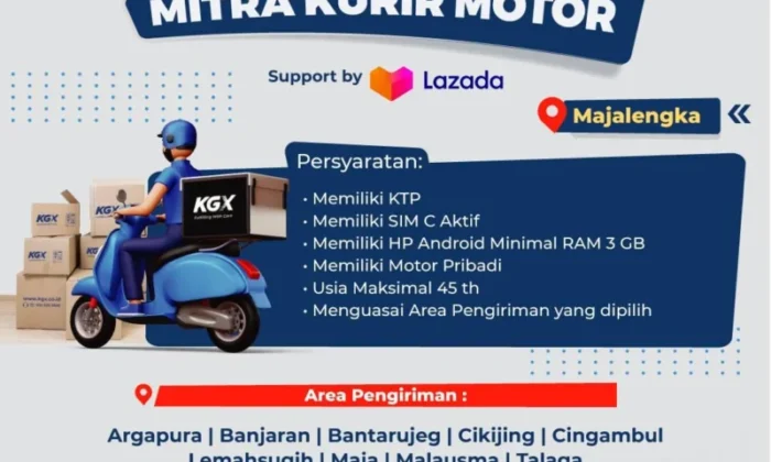 Mitra Kurir Motor di DKI Jakarta