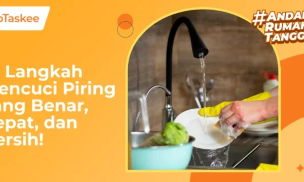 Petugas Pencuci Piring Profesional