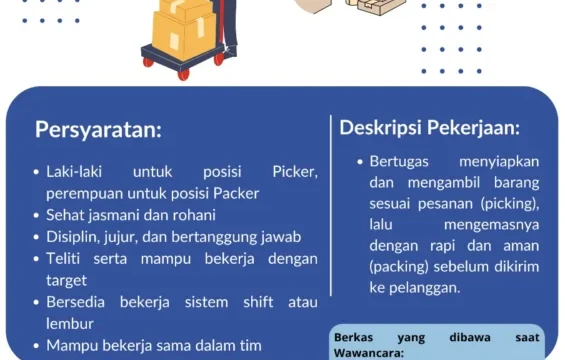 Picker di Hub Jakarta Utara