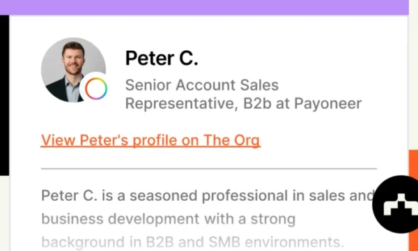 Senior Sales Representative (B2B)