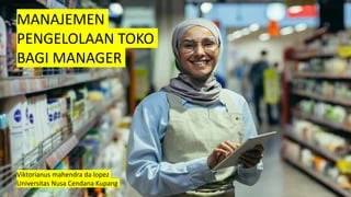 Shopkeeper Toko Ritel dan Pengelola Stok