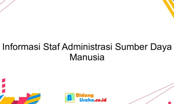 Staf Personalia dan Administrasi Sumber Daya Manusia