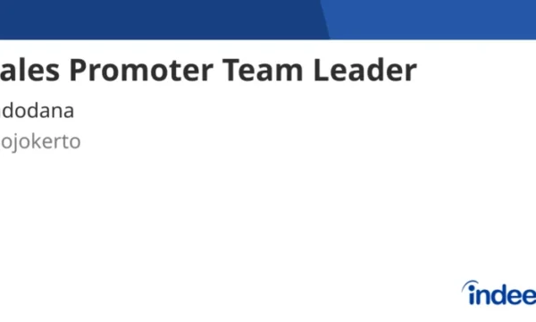 Team Leader Sales Promotor – Area Medan