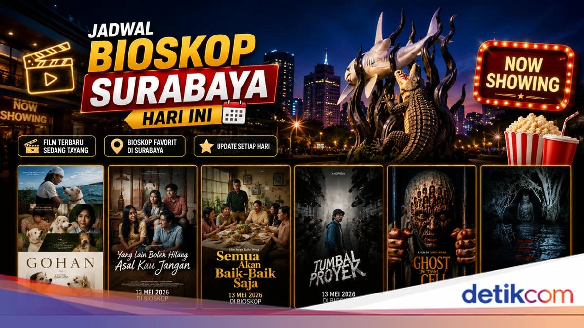 Jadwal Bioskop Surabaya 21 Mei 2026 Film Apa yang Trending