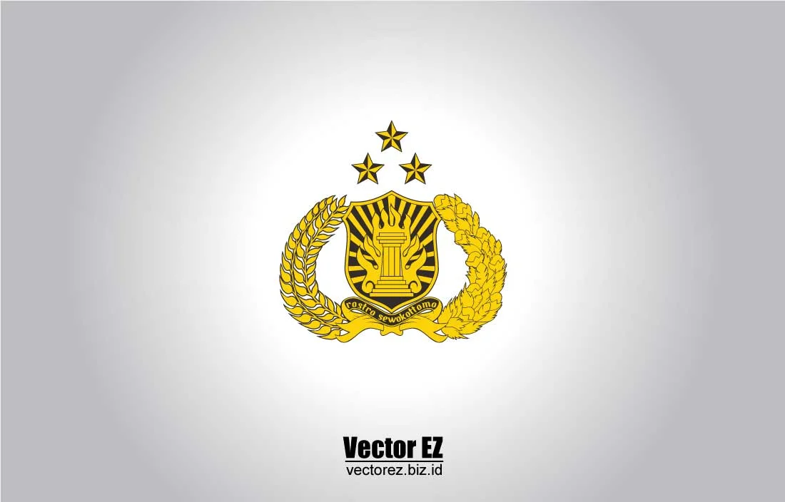 Kepolisian Negara Republik Indonesia Polri - Logo - Vector EZ