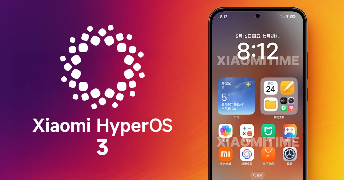 Xiaomi HyperOS 3 First leaked images reveal bold UI changes - XiaomiTime Xiaomi HyperOS 3 First leaked images reveal bold UI changes - XiaomiTime