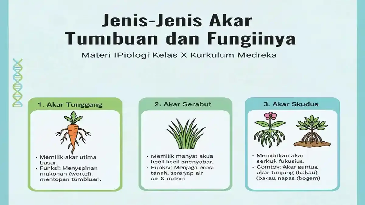 Jenis-Jenis Akar pada Tumbuhan dan Fungsinya Materi IPA Biologi Jenis-Jenis Akar pada Tumbuhan dan Fungsinya Materi IPA Biologi