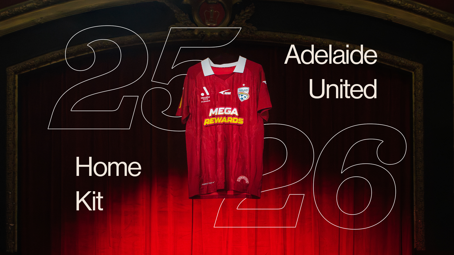 It s Showtime Adelaide United Unveils New 2025 26 Home Kit with