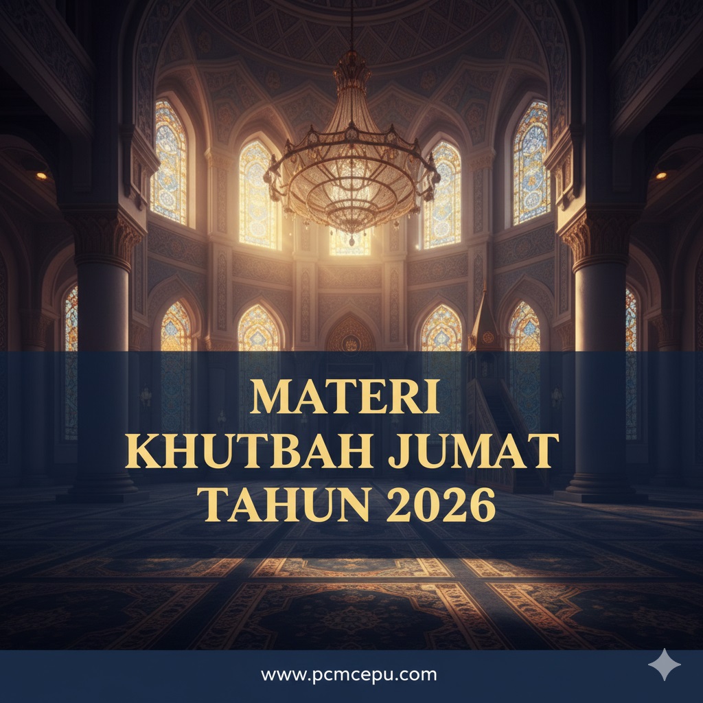 Materi Khutbah Jumat Ramdhan 1447 H 2026 M - PCM CEPU