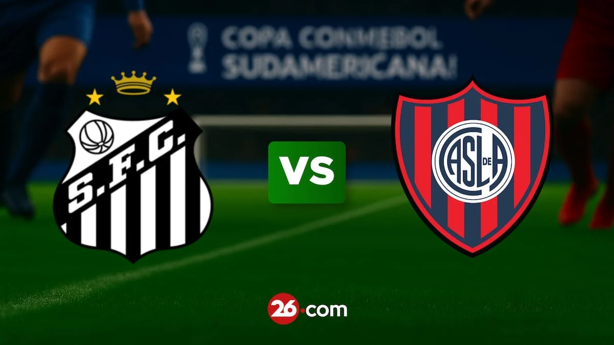 Santos 2 - 2 San Lorenzo así fue el empate por la Copa Sudamericana