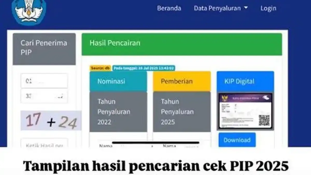 Klik pip kemdikbud go id Cek Penerima PIP 2026 Begini Cara Cek PIP di Klik pip kemdikbud go id Cek Penerima PIP 2026 Begini Cara Cek PIP di