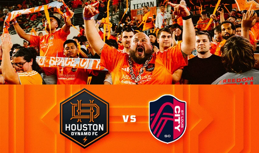 Houston Dynamo FC vs St Louis City SC Tickets at Shell Energy Stadium
