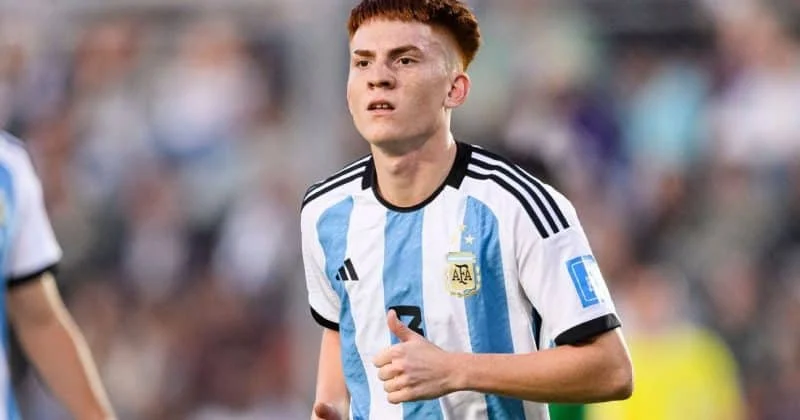 Valentin Barco scores stunning goal for Argentina in 5-0 friendly win