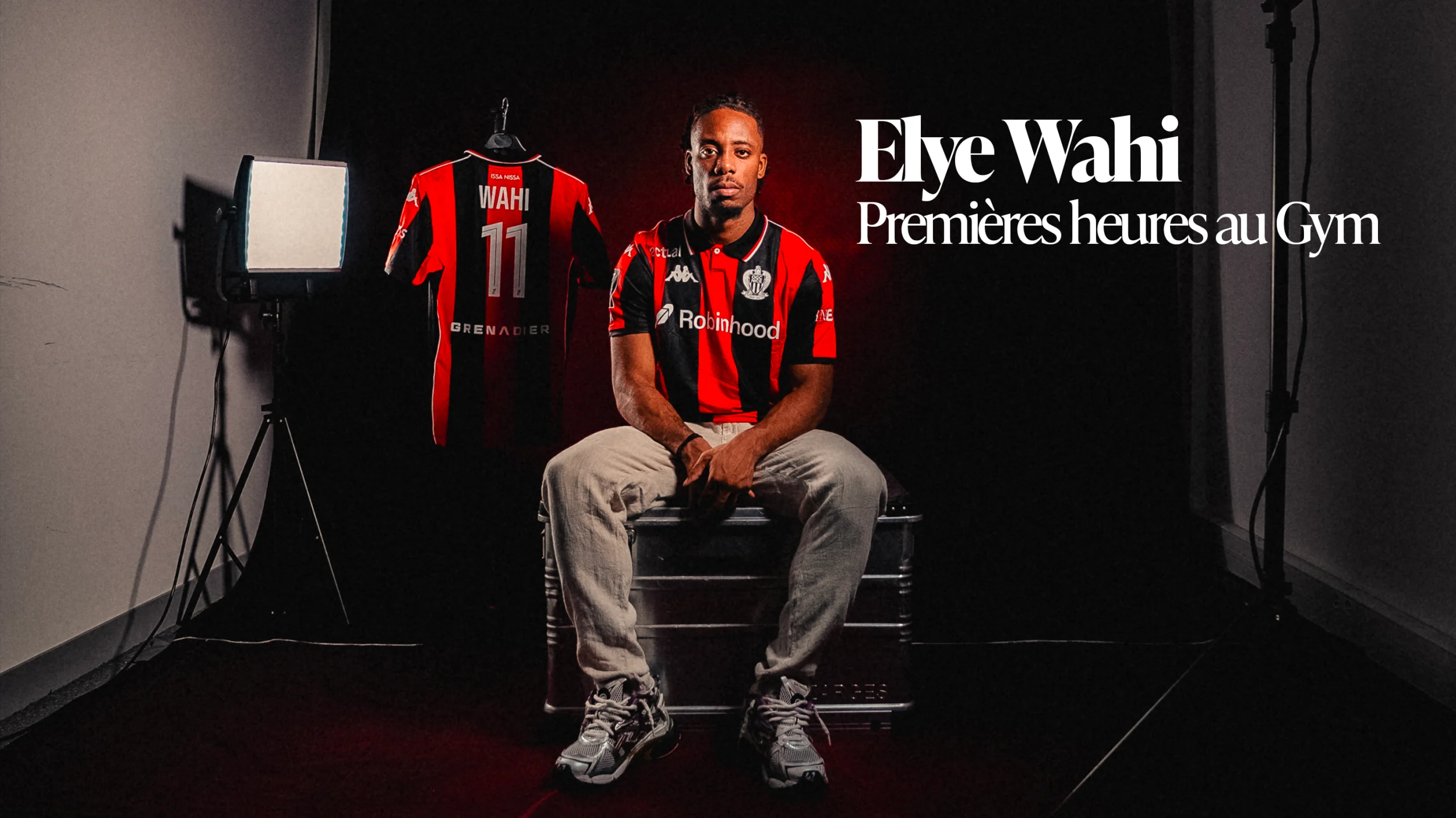 Elye Wahi s first moments with OGC Nice - OGC Nice TV