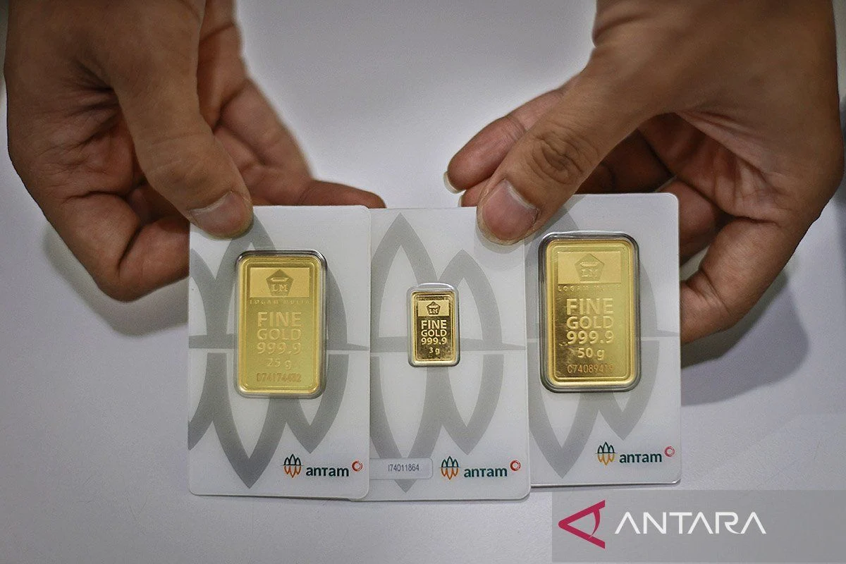 Harga emas Antam hari ini turun - ANTARA News Kepulauan Riau - Berita