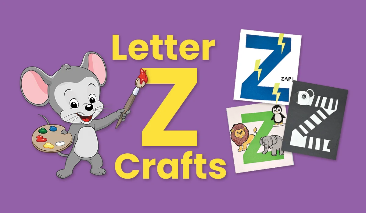 Letter Z Crafts and Activities for Preschoolers ABCmouse