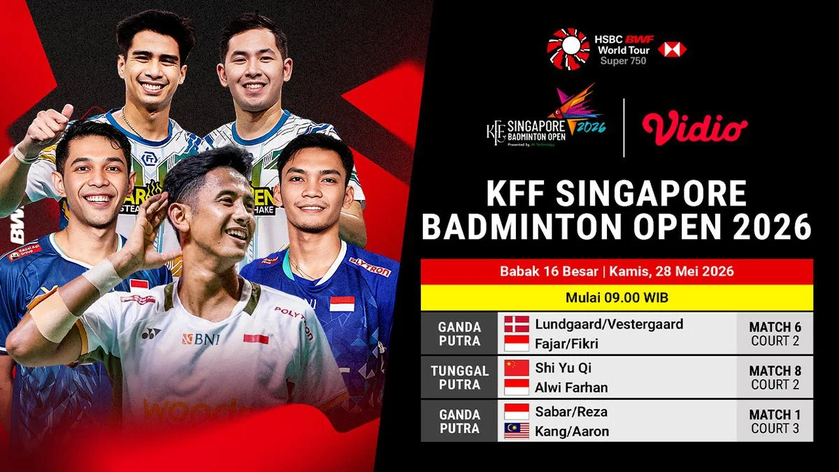 Ternyata Bulu Tangkis Singapore Open 2026 Jadi Ajang Balas Dendam Para Pemain Top