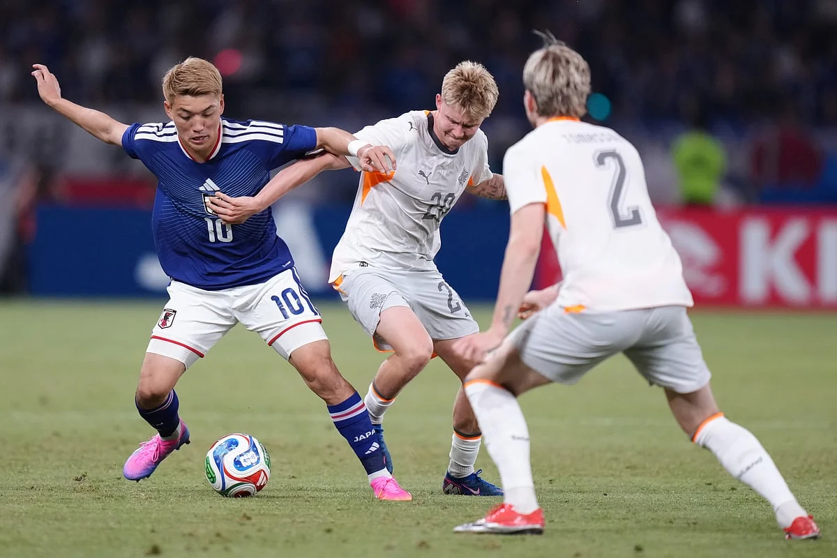 Japan Vs Iceland Highlights International Friendly 2026 Koki Ogawa s