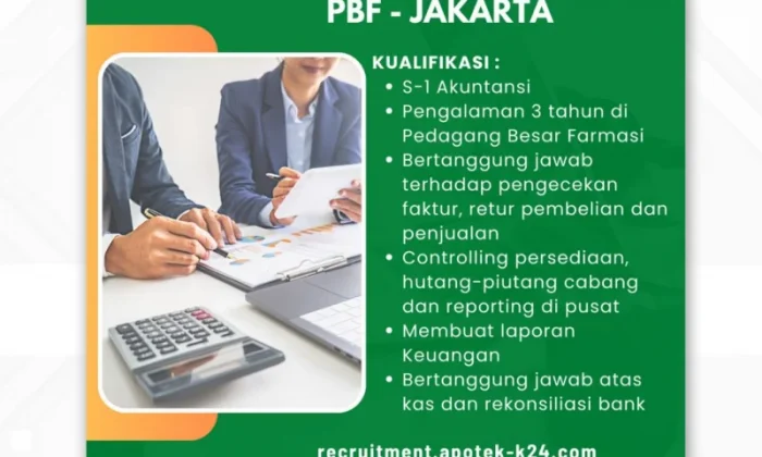 Koordinator Keuangan & Akuntansi