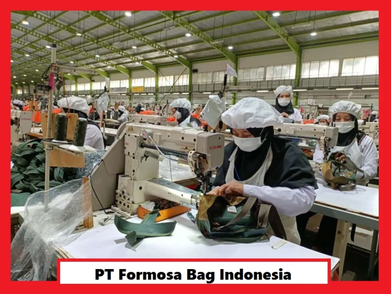 Operator Jahit Berpengalaman di PT Formosa Bag Indonesia