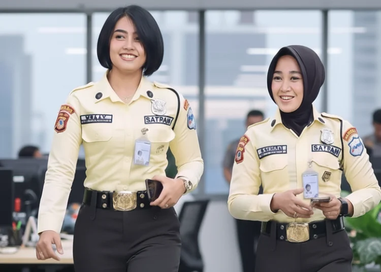 Satpam Gedung Wanita di PT Dutagriya Sarana